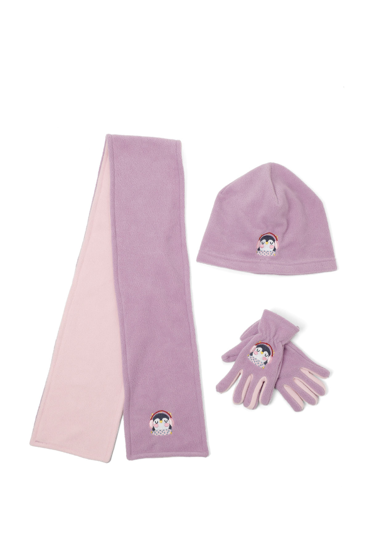 4W,PL PENGUEN SET G-4PR,LILA