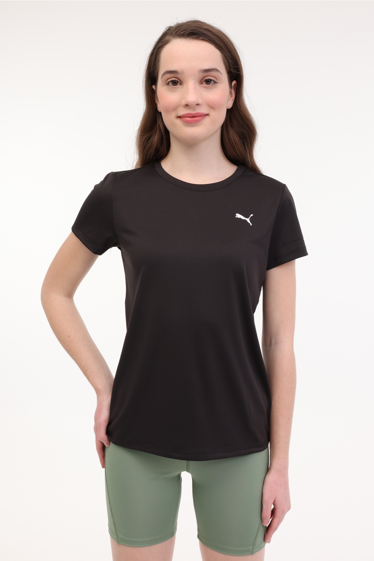 5M,W TAD ESSENTIAL CREW TEE,SIYAH